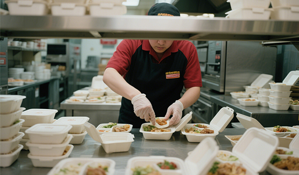 Fast food restaurants